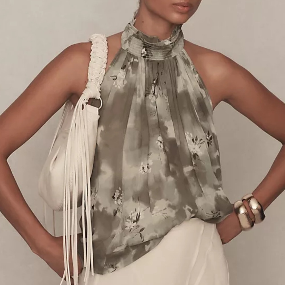 Anthropologie Halter Tank